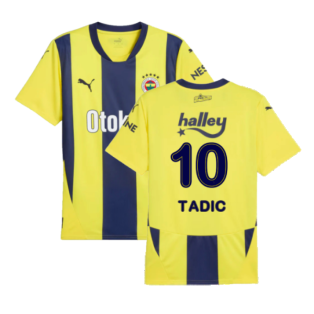 2024-2025 Fenerbahce Home Shirt (Tadic 10)
