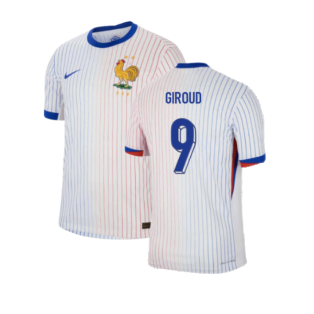 2024-2025 France Away Dri-ADV Match Shirt (Giroud 9)