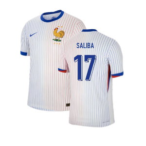 2024-2025 France Away Dri-ADV Match Shirt (Saliba 17)