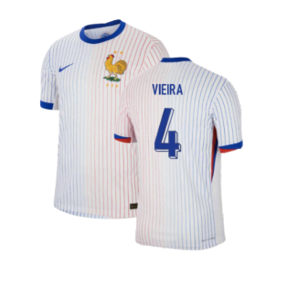 2024-2025 France Away Dri-ADV Match Shirt (Vieira 4)