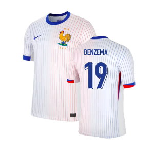 2024-2025 France Away Shirt (Benzema 19)