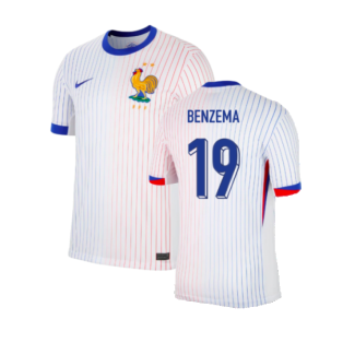 2024-2025 France Away Shirt (Benzema 19)