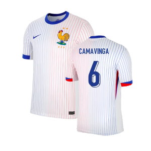 2024-2025 France Away Shirt (Camavinga 6)