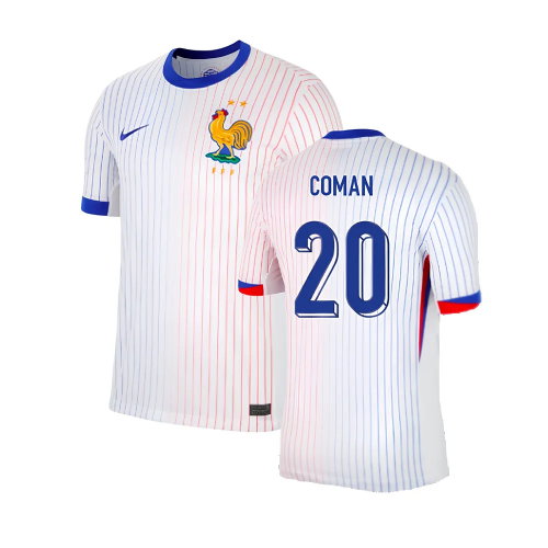 2024-2025 France Away Shirt (Coman 20)