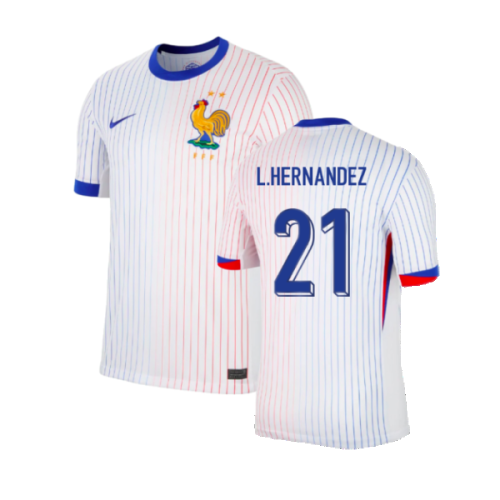 2024-2025 France Away Shirt (L.Hernandez 21)