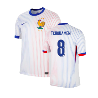 2024-2025 France Away Shirt (Tchouameni 8)