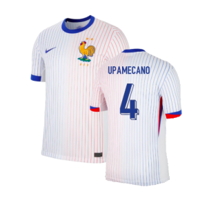 2024-2025 France Away Shirt (Upamecano 4)