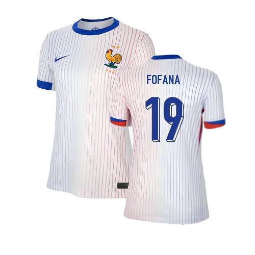 2024-2025 France Away Shirt (Womens) (Fofana 19)