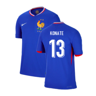 2024-2025 France Dri-FIT ADV Match Home Shirt (Konate 13)