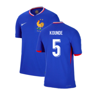 2024-2025 France Dri-FIT ADV Match Home Shirt (Kounde 5)