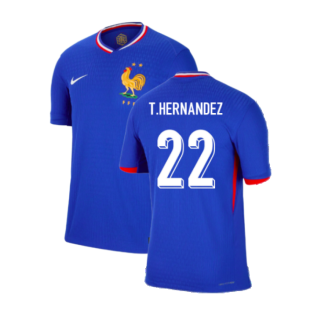 2024-2025 France Dri-FIT ADV Match Home Shirt (T.Hernandez 22)