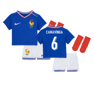 2024-2025 France Home Baby Kit (Camavinga 6)