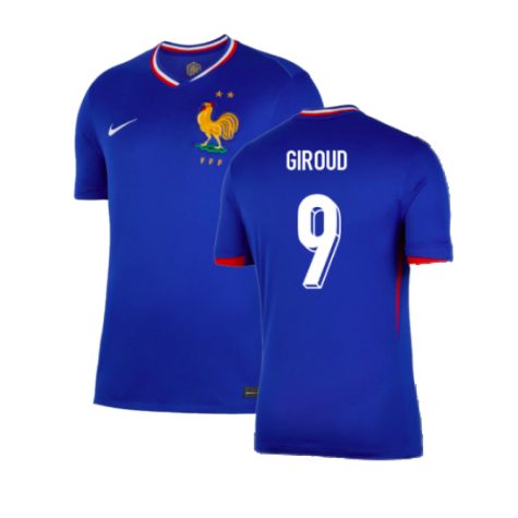 2024-2025 France Home Shirt (Giroud 9)