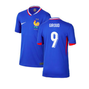 2024-2025 France Home Shirt (Kids) (Giroud 9)