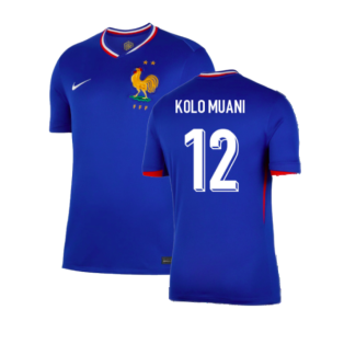 2024-2025 France Home Shirt (Kolo Muani 12)