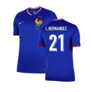 2024-2025 France Home Shirt (L.Hernandez 21)