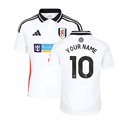 2024-2025 Fulham Home Shirt (Kids) (Your Name)