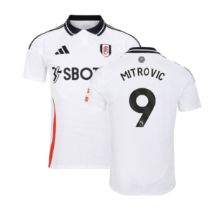 2024-2025 Fulham Home Shirt (Mitrovic 9)