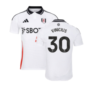 2024-2025 Fulham Home Shirt (Vinicius 30)