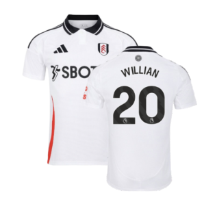 2024-2025 Fulham Home Shirt (Willian 20)