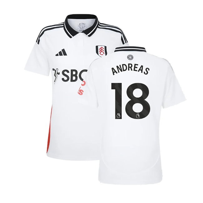 2024-2025 Fulham Home Shirt (Womens) (Andreas 18)