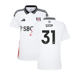 2024-2025 Fulham Home Shirt (Womens) (Diop 31)