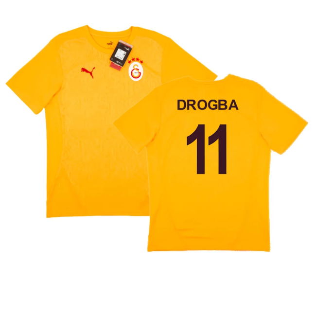 2024-2025 Galatasaray Training Shirt (Orange) (Drogba 11)