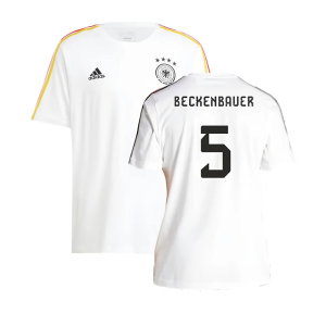 2024-2025 Germany 3S DNA Tee (White) (BECKENBAUER 5)