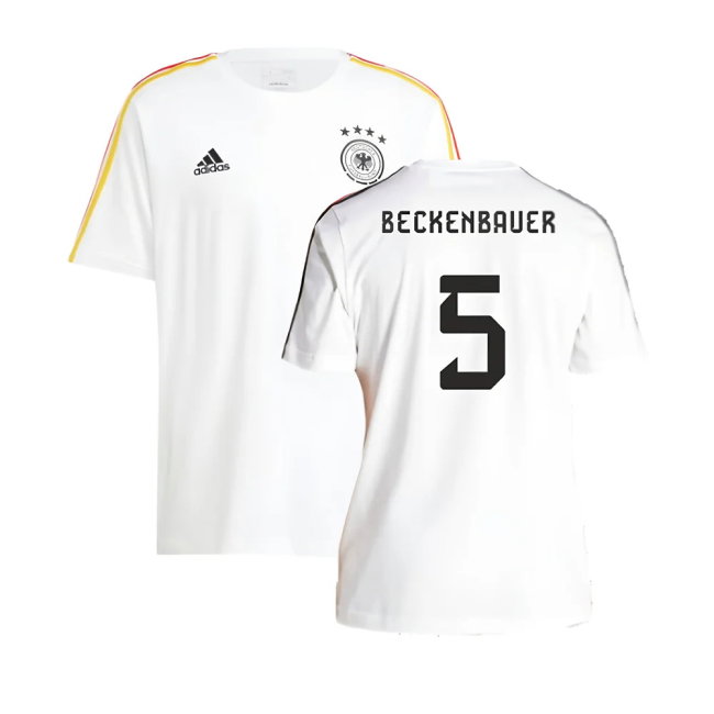 2024-2025 Germany 3S DNA Tee (White) (BECKENBAUER 5)