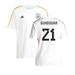 2024-2025 Germany 3S DNA Tee (White) (Gundogan 21)