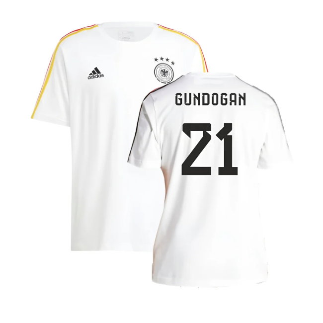 2024-2025 Germany 3S DNA Tee (White) (Gundogan 21)