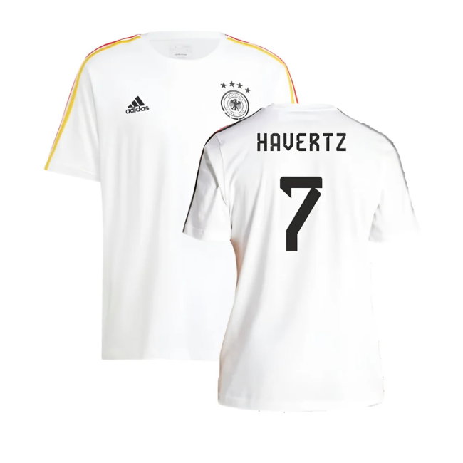 2024-2025 Germany 3S DNA Tee (White) (Havertz 7)