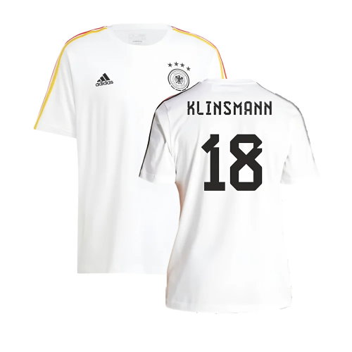 2024-2025 Germany 3S DNA Tee (White) (KLINSMANN 18)