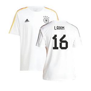2024-2025 Germany 3S DNA Tee (White) (Lahm 16)