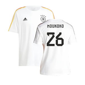2024-2025 Germany 3S DNA Tee (White) (Moukoko 26)