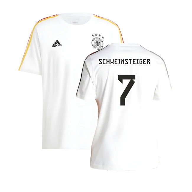 2024-2025 Germany 3S DNA Tee (White) (SCHWEINSTEIGER 7)