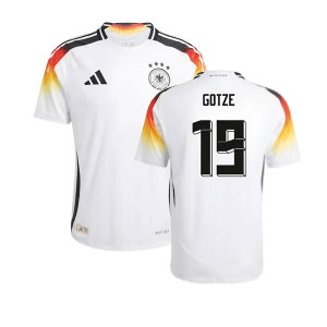 2024-2025 Germany Authentic Home Shirt (Gotze 19)
