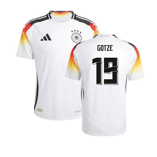 2024-2025 Germany Authentic Home Shirt (Gotze 19)