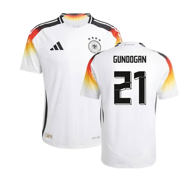 2024-2025 Germany Authentic Home Shirt (Gundogan 21)