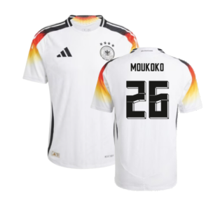 2024-2025 Germany Authentic Home Shirt (Moukoko 26)