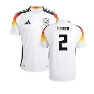 2024-2025 Germany Authentic Home Shirt (Rudiger 2)