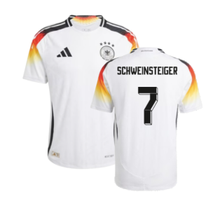 2024-2025 Germany Authentic Home Shirt (Schweinsteiger 7)