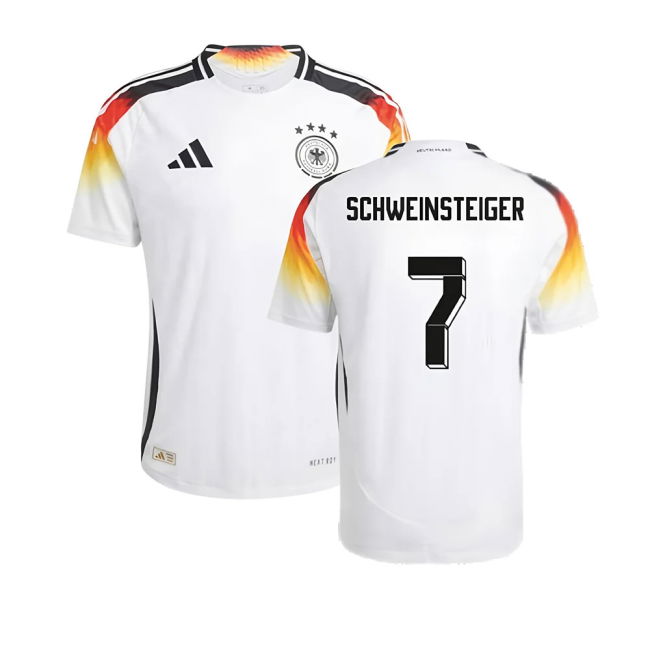 2024-2025 Germany Authentic Home Shirt (Schweinsteiger 7)