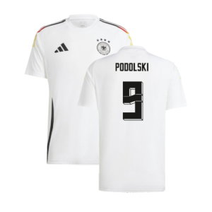 2024-2025 Germany Home Fan Shirt (Podolski 9)