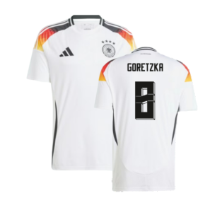 2024-2025 Germany Home Shirt (Goretzka 8)