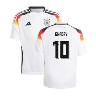 2024-2025 Germany Home Shirt (Kids) (Gnabry 10)
