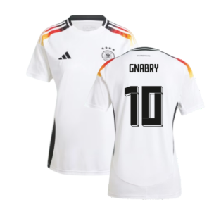 2024-2025 Germany Home Shirt (Ladies) (Gnabry 10)
