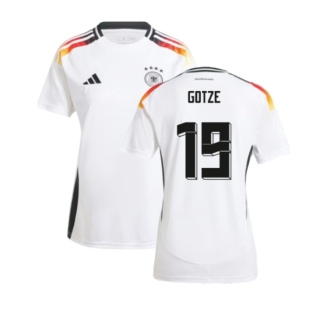 2024-2025 Germany Home Shirt (Ladies) (Gotze 19)