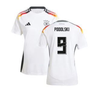 2024-2025 Germany Home Shirt (Ladies) (Podolski 9)