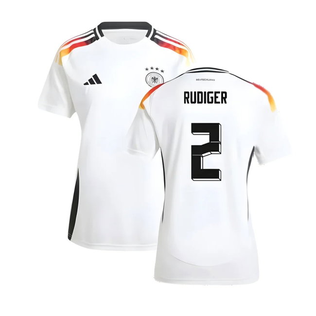 2024-2025 Germany Home Shirt (Ladies) (Rudiger 2)